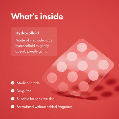 Mighty Patch™ Original Patch from  – the #1 Hydrocolloid Acne Pimple Patch for Shrinking Zits and Whiteheads in 1 Use; Nighttime Spot Stickers for Face and Skin (72 Count)