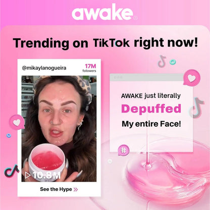 AWAKE™ Peptide Collagen Hydrogel Eye Patch