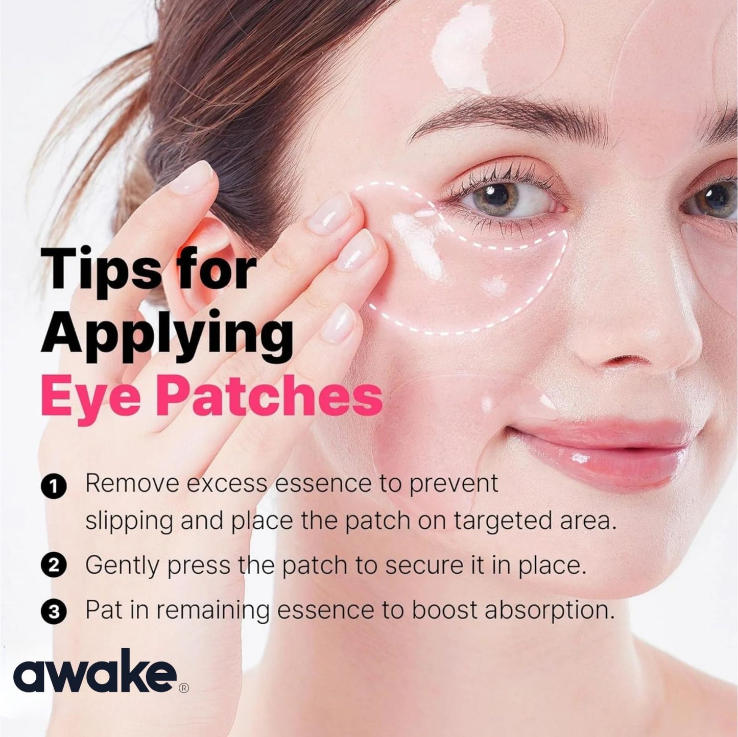 AWAKE™ Peptide Collagen Hydrogel Eye Patch
